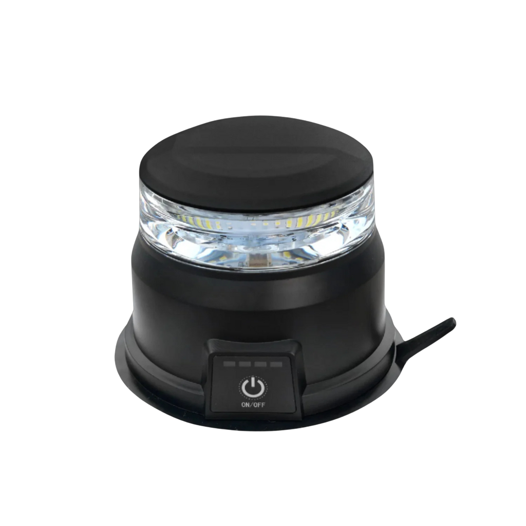 Wireless Class 1 Heavy-Duty Beacon With Remote– Black