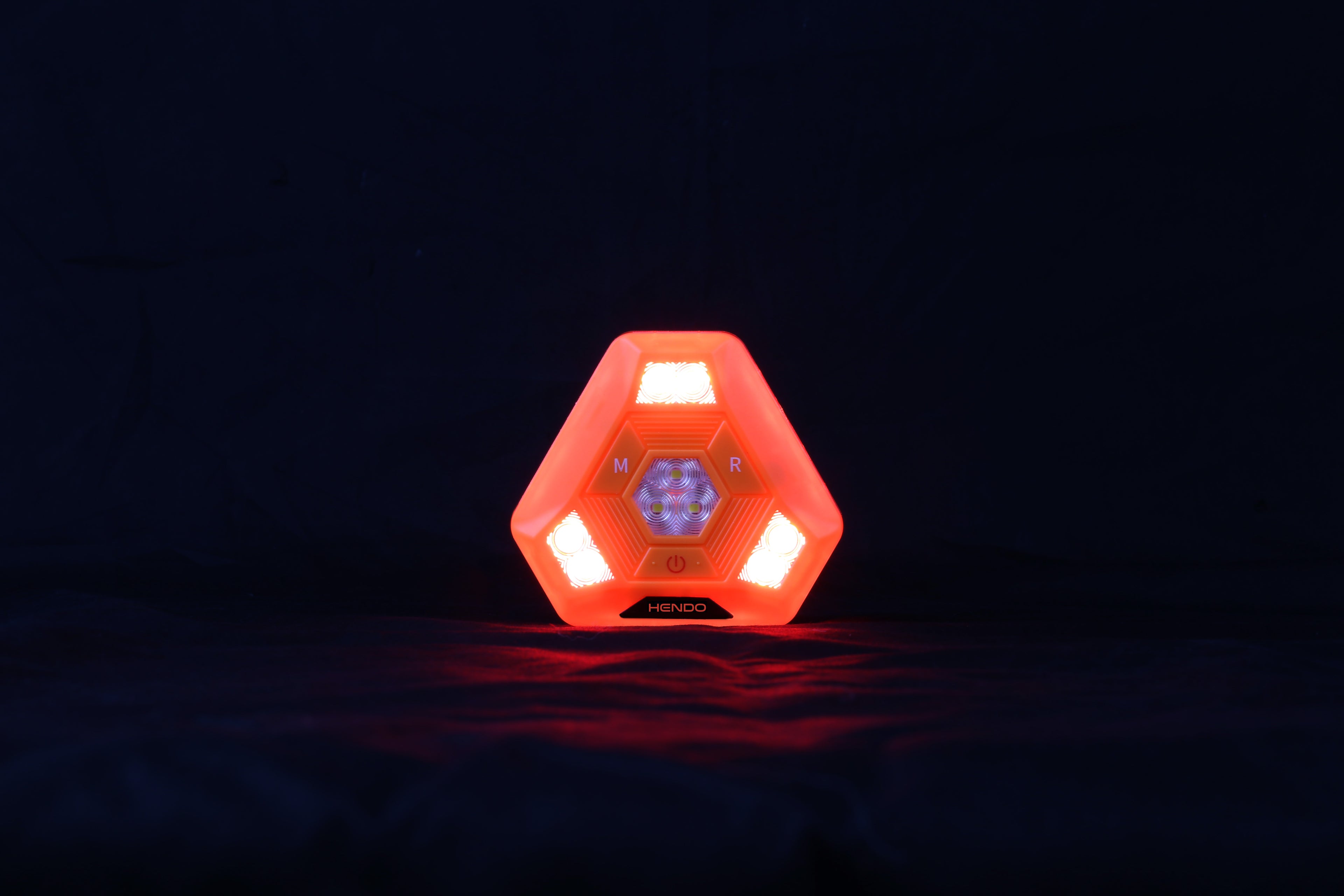 Emergency Roadside Traffic Director Beacons – High-Visibility RED LED Strobe Light 3 Pack