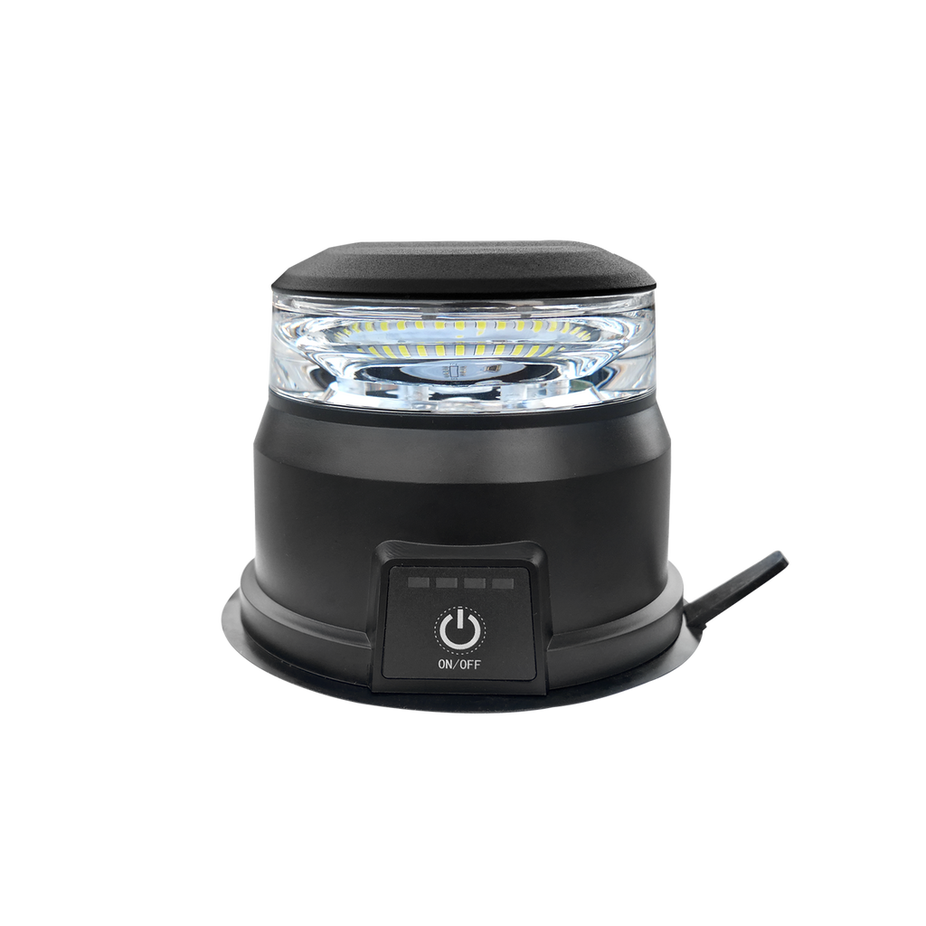 Wireless Class 1 Heavy-Duty Beacon With Remote– Black