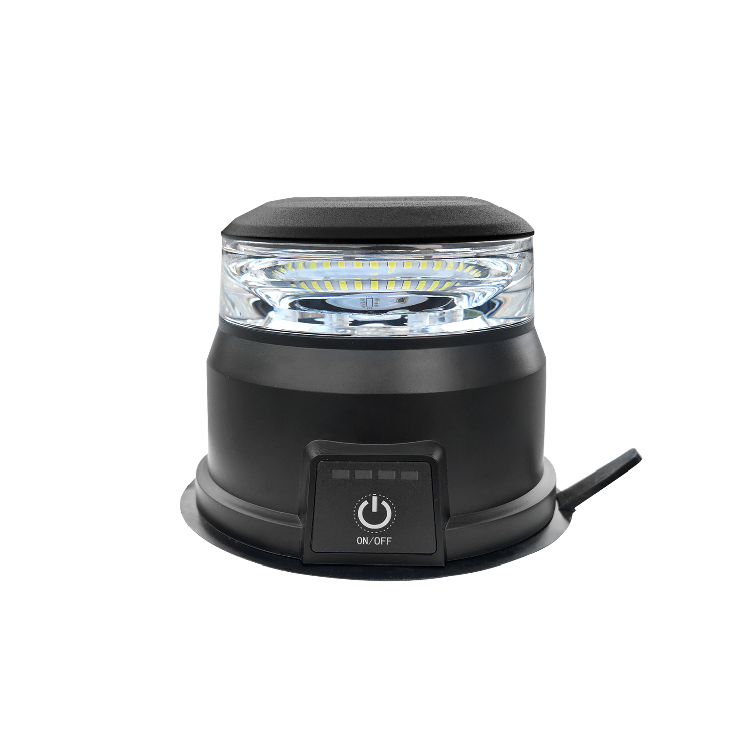 Wireless Class 1 Heavy-Duty Beacon With Remote– Black