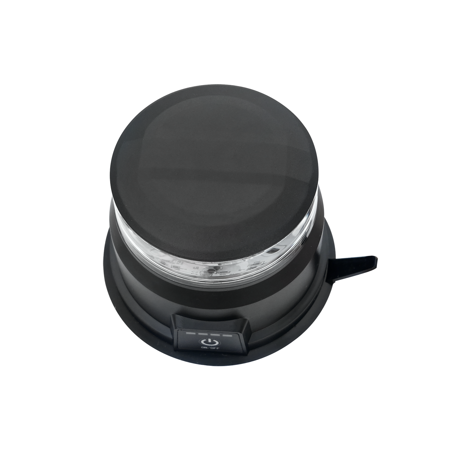 Wireless Class 1 Heavy-Duty Beacon With Remote– Black