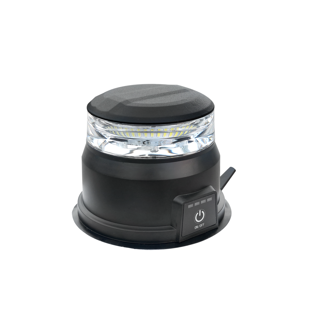 Wireless Class 1 Heavy-Duty Beacon With Remote– Black
