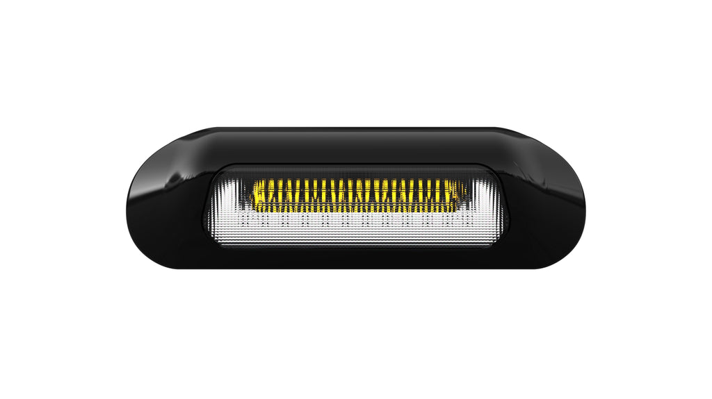 Black Wireless Work Light with Warning System and Motion Sensor