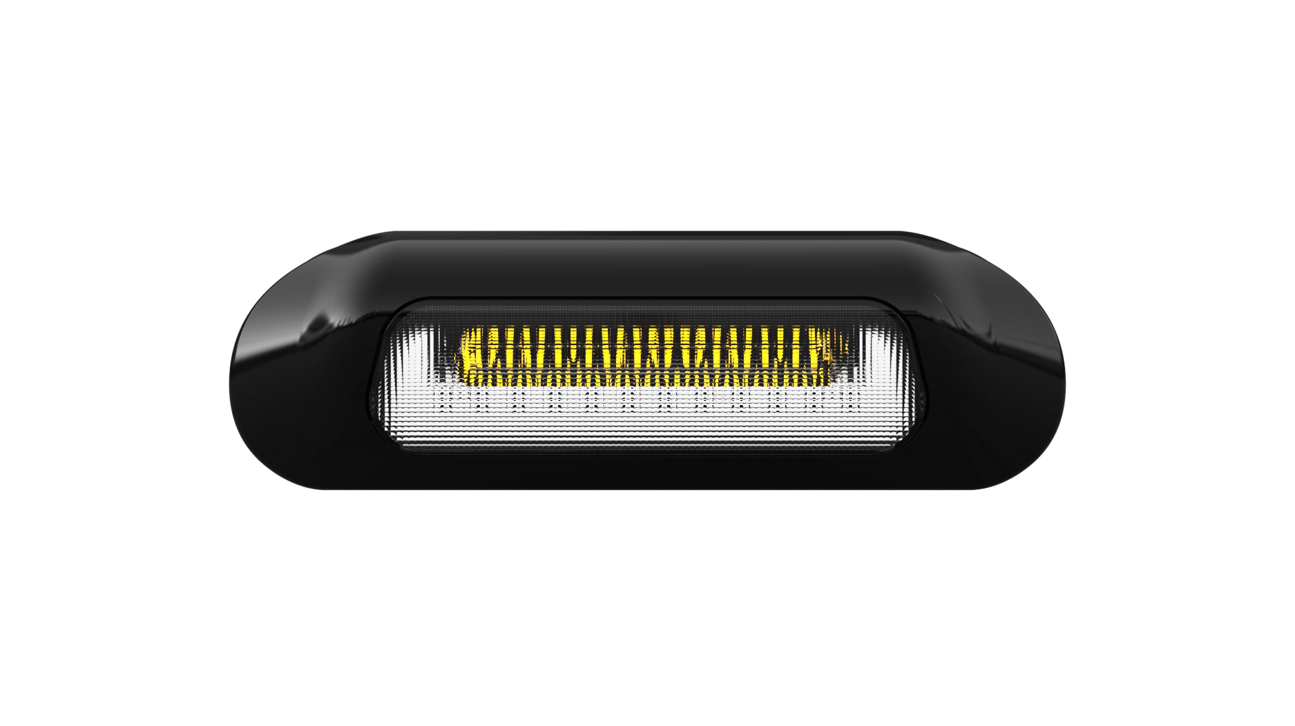 Black Wireless Work Light with Warning System and Motion Sensor