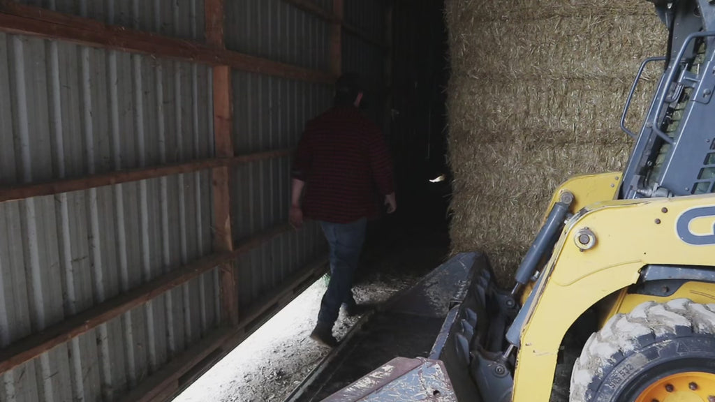 Black Wireless Work Light with Warning System and Motion Sensor