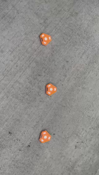 Emergency Roadside Traffic Director Beacons – High-Visibility RED LED Strobe Light 3 Pack